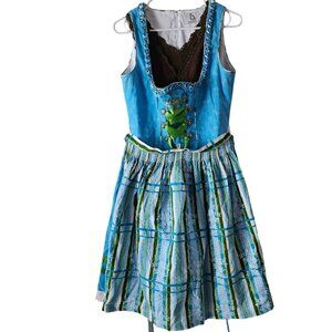 Vintage Bergweiss Oktoberfest Dress With Apron
